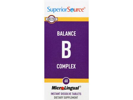 SuperiorSource Balance B Complex MicroLingual Instant Dissolve Tablets