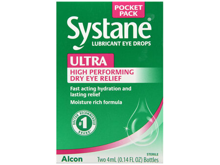 Systane Ultra Lubricant Eye Drops Pocket Pack