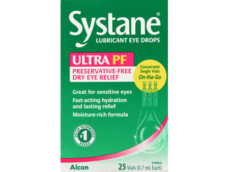 Systane Ultra PF Lubricant Eye Drops Vials