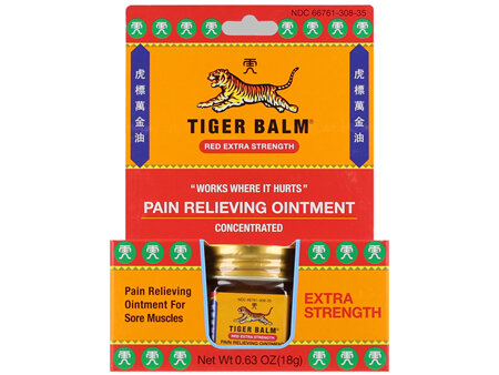 Tiger Balm Pain Relieving Ointment Red Extra Strength