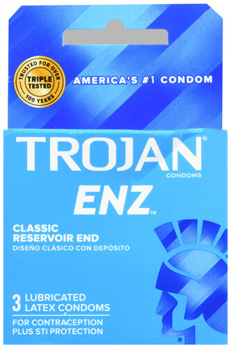 TROJAN ENZ Lubricated Latex Condoms - Buena Vista Drug TROJAN ENZ Lubricated Latex Condoms - Buena Vista Drug