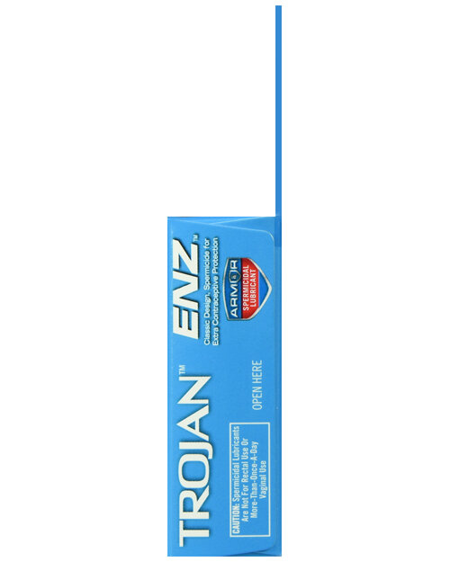 TROJAN ENZ Spermicidal Lubricated Latex Condoms - Rocky Ridge Drug Co. TROJAN ENZ Spermicidal Lubricated Latex Condoms - Rocky Ridge Drug Co.