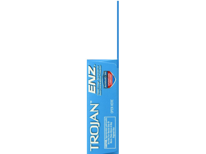 TROJAN ENZ Spermicidal Lubricated Latex Condoms - Rocky Ridge Drug Co. TROJAN ENZ Spermicidal Lubricated Latex Condoms - Rocky Ridge Drug Co.