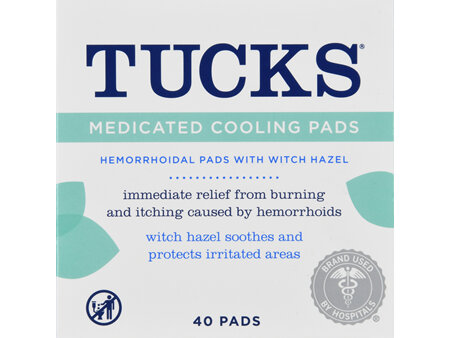 Tucks Medicated Cooling Hemorrhoidal Relief Pads