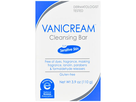 Vanicream Cleansing Bar For Sensitive Skin