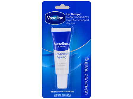 Vaseline Lip Therapy Advanced Healing White Petrolatum Lip Protectant