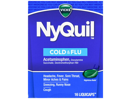 Vicks NyQuil Cold & Flu LiquiCaps