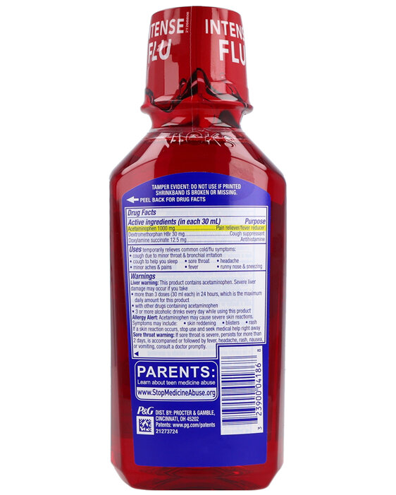 Vicks NyQuil Intense Flu Multi-Symptom Liquid - Rocky Ridge Drug Co. Vicks NyQuil Intense Flu Multi-Symptom Liquid - Rocky Ridge Drug Co.