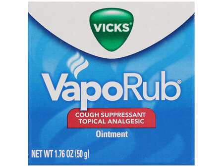 Vicks VapoRub Cough Suppressant Topical Analgesic Ointment