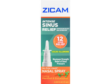 Zicam Intense Sinus Relief No-Drip Liquid Nasal Spray